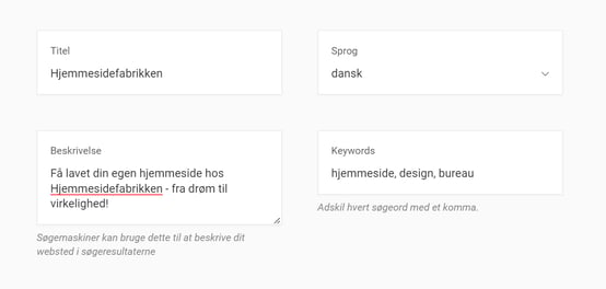 seo-indstillinger